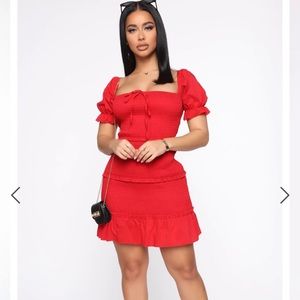 red hot fashionova dress